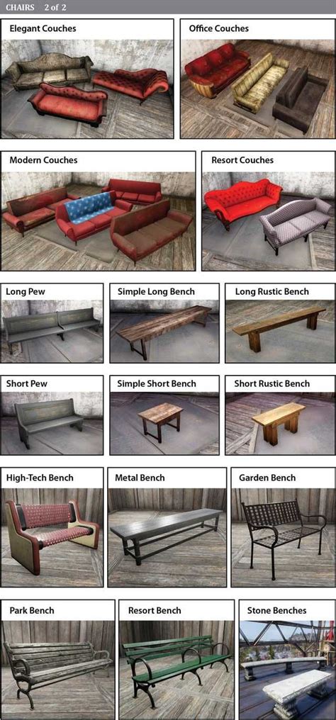 fallout 76 garden bench|More.